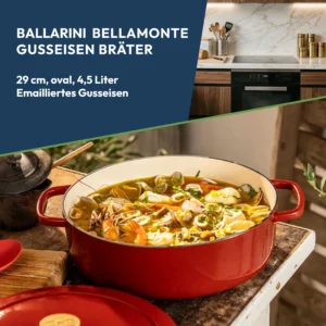 BALLARINI Bellamonte 5,5L Gusseisen-Bräter – Ballarini – WEEZEL
