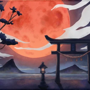 Blood Moon Torii Gate