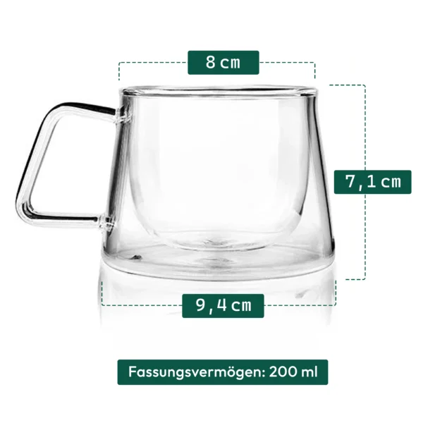 VAHDAM Shimmer Doppelwandige Teegläser 2er Set – VAHDAM – WEEZEL