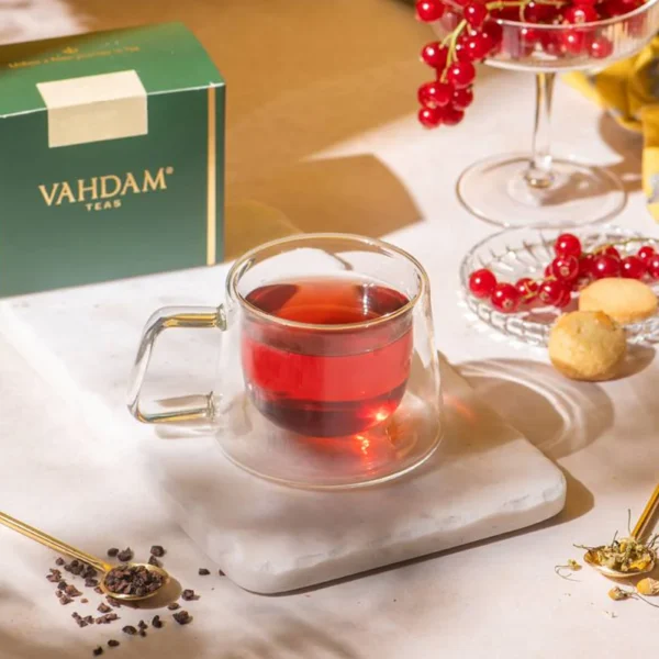 VAHDAM Shimmer Doppelwandige Teegläser 2er Set – VAHDAM – WEEZEL