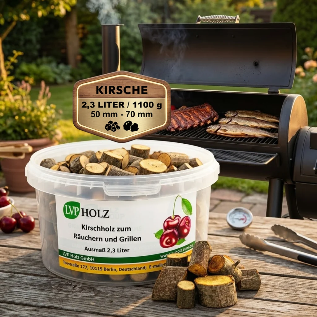 Kirschholz zum Räuchern und Grillen - Bild 1