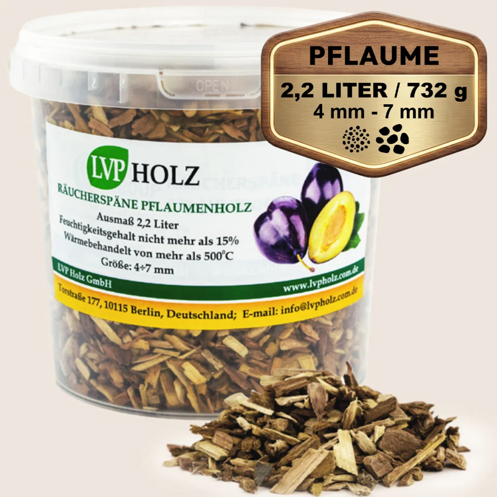 Pflaumenholz Räucherspäne - Bild 2
