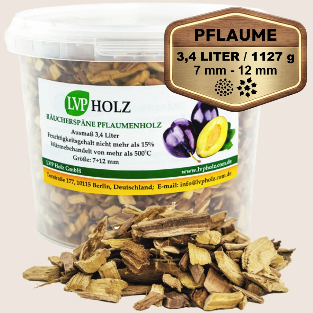 Pflaumenholz Räucherspäne - Bild 3