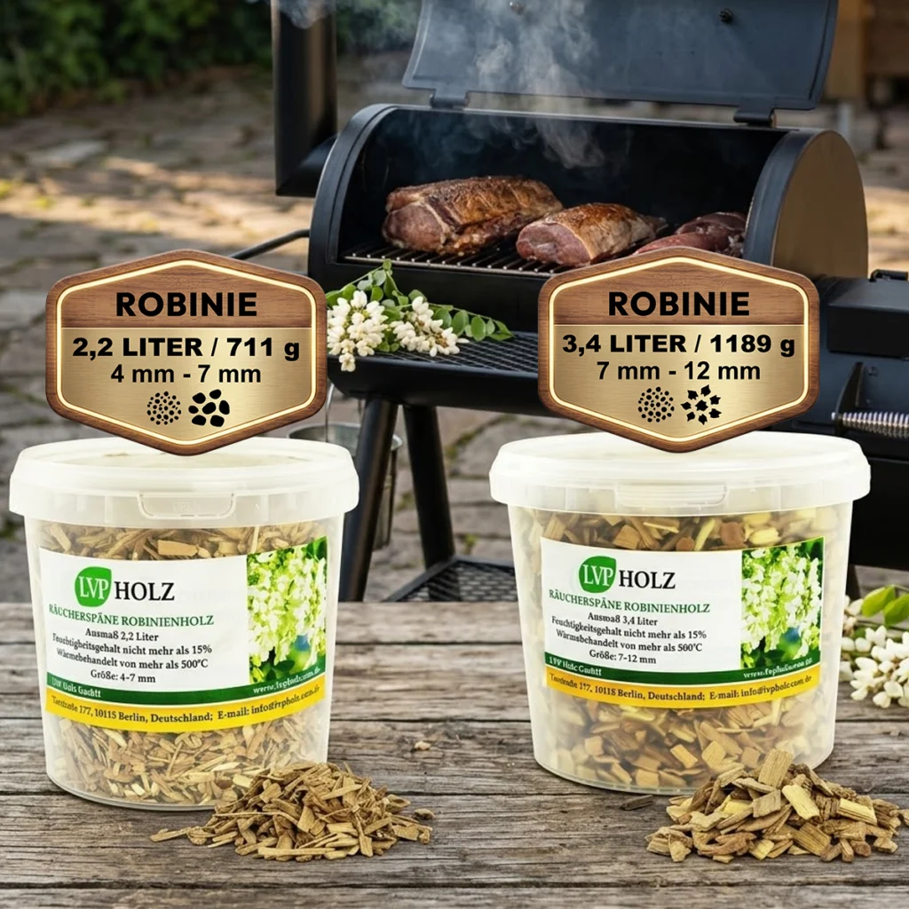 Robinienholz Räucherspäne - Bild 1