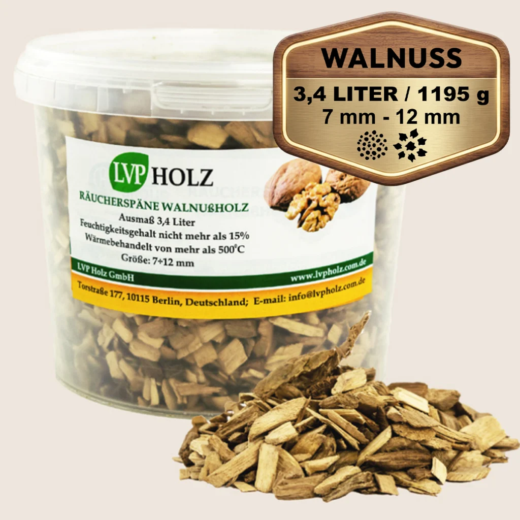 Walnußholz Räucherspäne - Bild 3