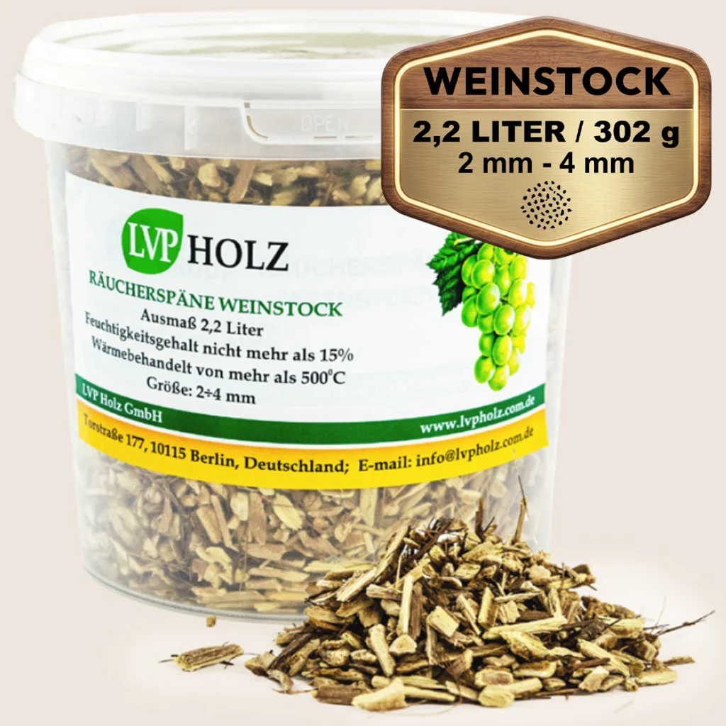 Weinstock Räucherspäne - Bild 2